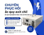 DỊCH VỤ PHỤC HỒI BÌNH ẮC QUY XE NÂNG ĐIỆN